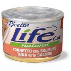 CONSERVA LIFE PISICI RICETTE TON  SI SOMON 150 G