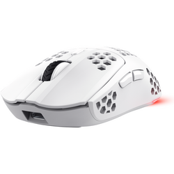 Mouse wireless Trust GXT 929W Helox, rezolutie maxima 4800 DPI, 6 butoane, alb