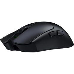 Mouse Razer Viper V3 Pro, rezolutie maxima 35000 DPI, durata de viata baterie pana 95 hours  la 1000 Hz, pana la 62 pre la 2000 Hz, pana la 40 ore la 4000 Hz pana la ore la 8000 Hz, negru