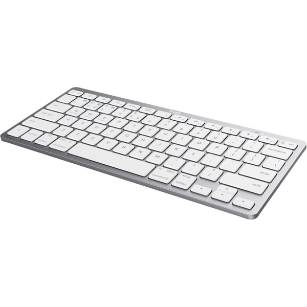 Tastatura Trust Wireless, numar taste 85, alb