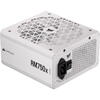 Corsair RM750x Shift White, 750 W, 80 PLUS GOLD, Full Modulara, Alb