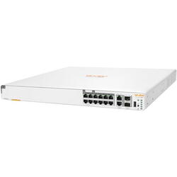 HPE Aruba Instant On 1960 8p 1G Class 4 4p SR1G/2.5G Class 6 PoE 2p 10GBASE-T 2p SFP+ 480W Managed Gigabit Ethernet (10/100/1000) Power over Ethernet (PoE) 1U