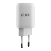 Next One 35W dual USB-C Gan Wall Charger 2x USB-C - White