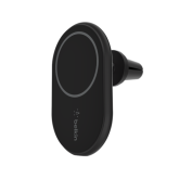 Belkin BOOST CHARGE Magnetic wireless Car Vent Mount + Car Charger- CLA - Black