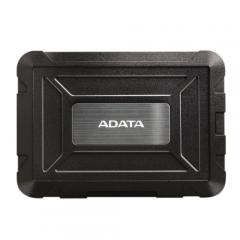 SSD/HDD Enclosure ADATA ED600, 2.5, USB 3.1, Rezistent la apa, Rezistent la praf, Rezistent la socuri, Negru