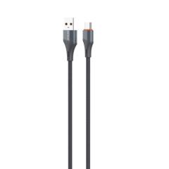 Cablu Serioux USB-A-TYPE-C 1M 30W.Lungime: 100 cm, Ieșire: 30W, tip cablu: USB-A la USB-C, culoare: Gri, funcție: încărcare și sincronizare