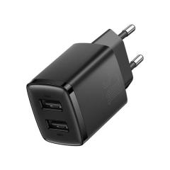 NCARCATOR retea Baseus Compact,10.5W, 2 x USB 5V/2.1A, negru