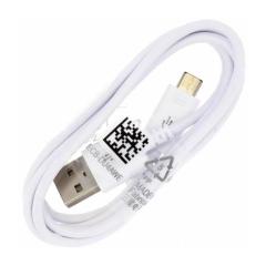 Samsung USB Type-A to microUSB Cable (1m) White (bulk)