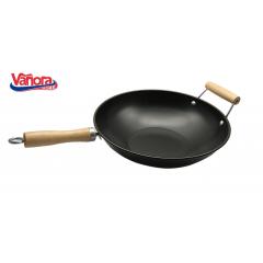 TIGAIE WOK 2 MANERE LEMN 32x8 CM, ARIZZO, VANORA HOME