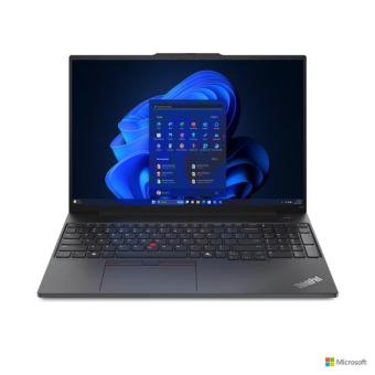 Laptop Lenovo ThinkPad E16 Gen 2 (Intel) 16" WUXGA (1920x1200) IPS 300nits Anti-glare, 45% NTSC Intel® Core™ Ultra 7 155H, 16C (6P + 8E + 2LPE) / 22T, Max Turbo up to 4.8GHz, 24MB Video Integrated Intel® Arc™ Graphics Functions as Intel Graphics RAM 1x 16